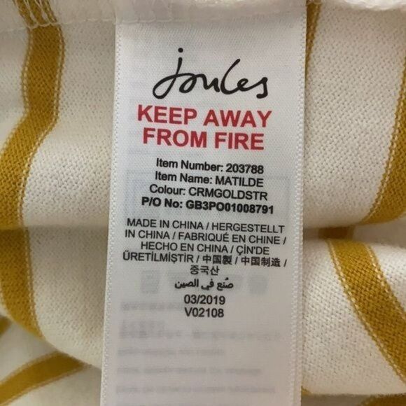 Joules Knit Top Plus Size 18 New With Tags - Picture 7 of 9